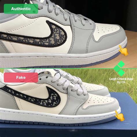 dior jordan 1 low real vs fake|dior jordan 1s forged.